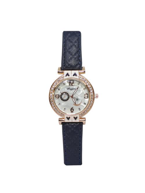 jm new ruijiu blue leather belt watch - 15007815 - Very Small Image - 1