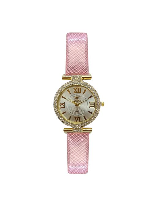 jm new shiki light pink leather belt watch - 15007817 - Very Small Image - 1