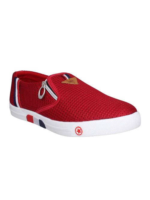 red mesh casual slipon - 15008166 - Very Small Image - 1