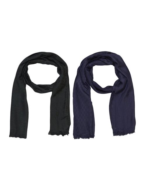 multi colored cotton scarf - 15010908 - Very Small Image - 1