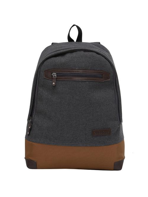 dark grey canvas backpack - 15013360 - Very Small Image - 1