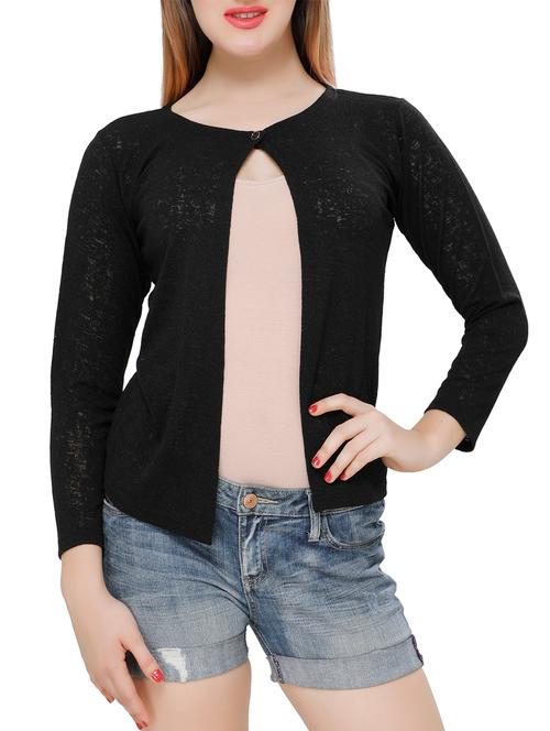 single button closure shrug - 15013829 - Very Small Image - 1