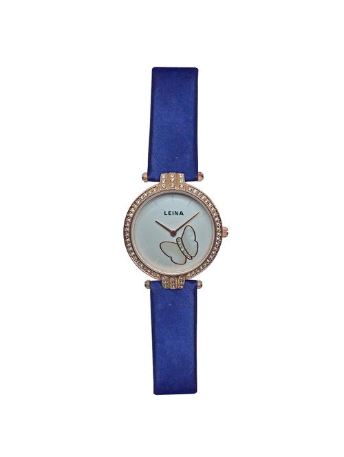 jm new leina style l1 blue leather belt watch - 15013992 - Very Small Image - 1