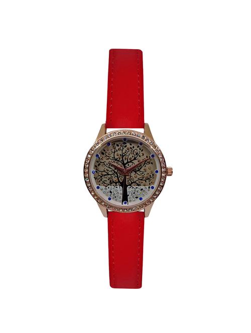 jm new leina style l2 red leather belt watch - 15014003 - Very Small Image - 1