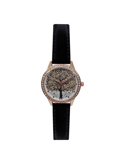 jm new leina style l2 black leather belt watch - 15014006 - Very Small Image - 1