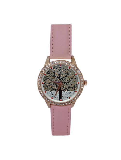 jm new leina style l1 light pink leather belt watch - 15014009 - Very Small Image - 1