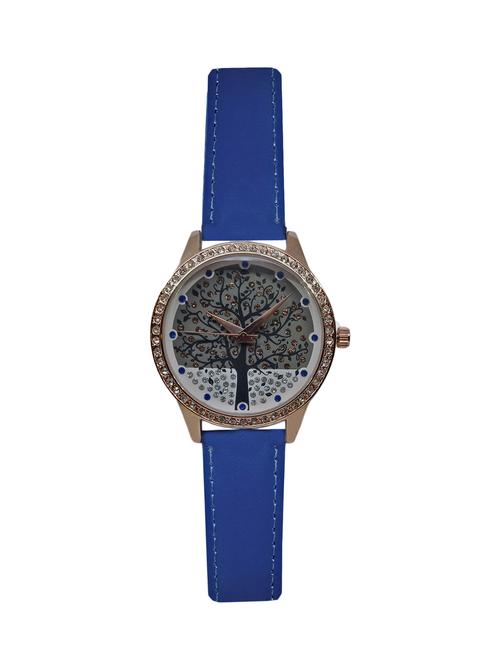 jm new leina style l2 blue leather belt watch - 15014010 - Very Small Image - 1