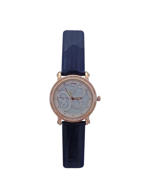jm new leina style l4 black leather belt watch - 15014020 - Very Small Image - 1