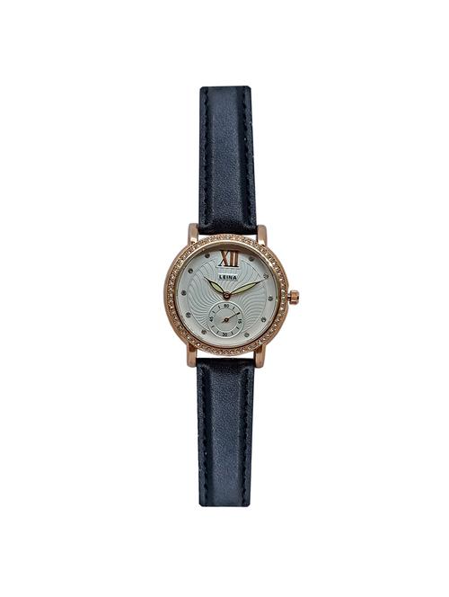 jm new leina style l5 black leather belt watch - 15014029 - Very Small Image - 1