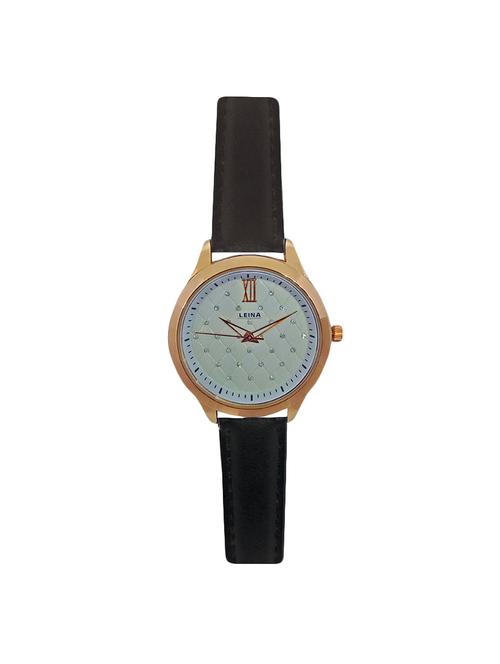 jm new leina style l8 black leather belt watch - 15014052 - Very Small Image - 1