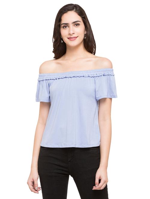 women's straight off shoulder top - 15014958 - Very Small Image - 1