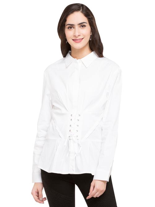 white solid shirt - 15015032 - Very Small Image - 1