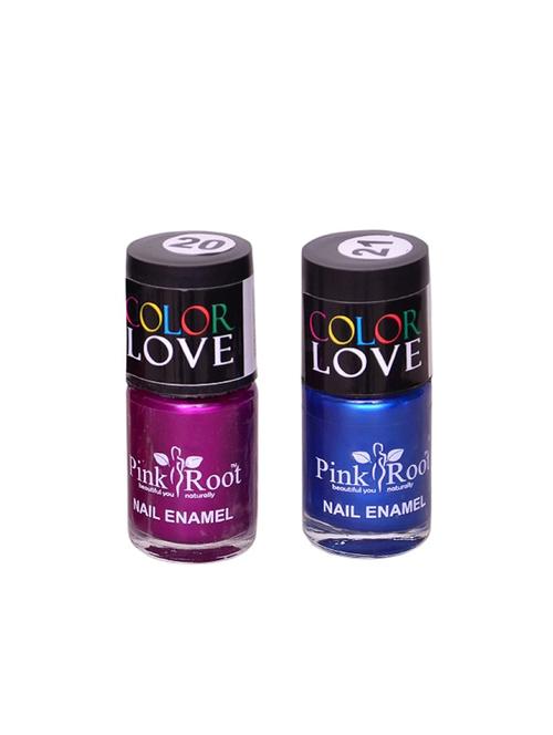 pink root nail paints pack of 2 - 15015219 - Very Small Image - 1