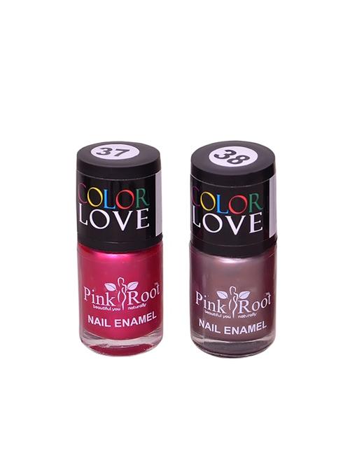 pink root nail paints pack of 2 - 15015230 - Very Small Image - 1
