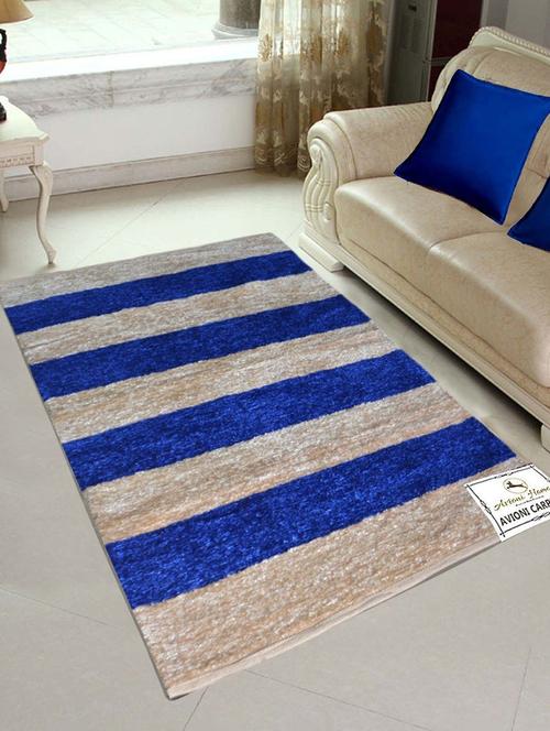stripped fur carpet - 15015322 - Very Small Image - 1