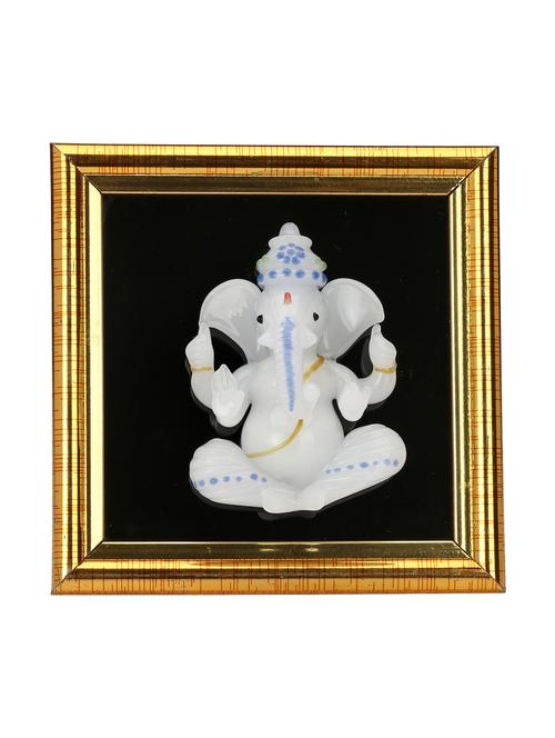 devotional ganesha frame showpiece ttabletop and wall hanging - 15016210 - Very Small Image - 1