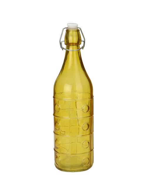 yellow designer glass bottle - 15016222 - Very Small Image - 1