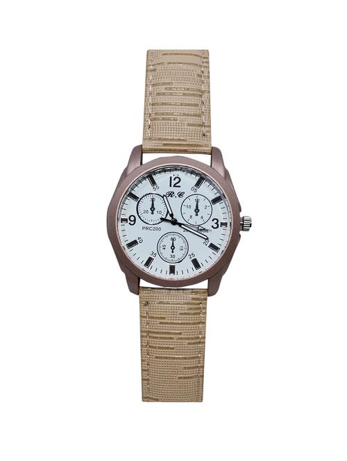 jm leather belt analog watch - 15016724 - Very Small Image - 1