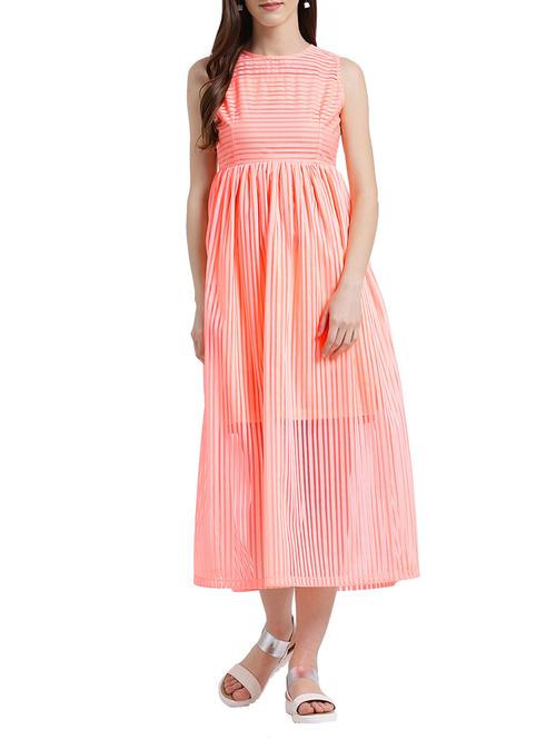 orange striped dress - 15019195 - Very Small Image - 1