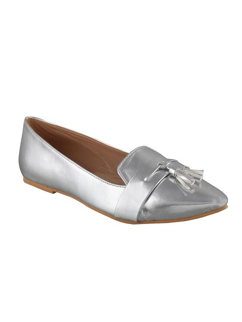 silver slip on loafer - 15020519 - Very Small Image - 1
