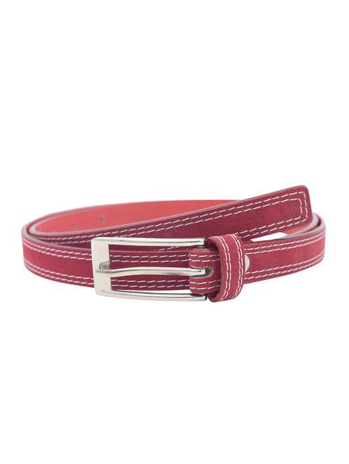 red leatherette (pu belt - 15021735 - Very Small Image - 1