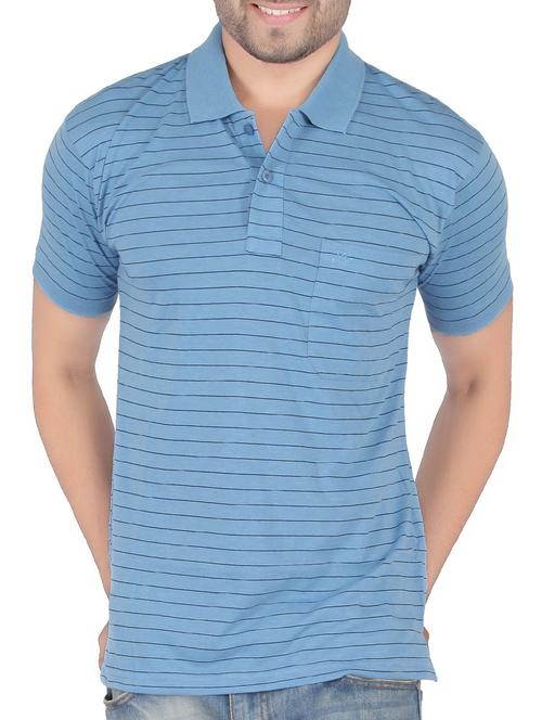 light blue cotton pocket t-shirt - 15024343 - Very Small Image - 1
