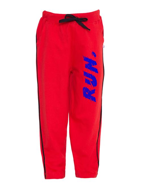 red cotton track wear - 15024618 - Very Small Image - 1
