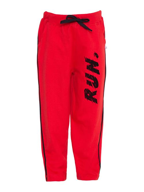 red cotton track wear - 15024619 - Very Small Image - 1