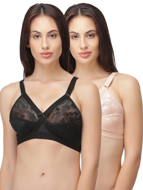 set of 2 multicolored bra - 15025621 - Very Small Image - 1