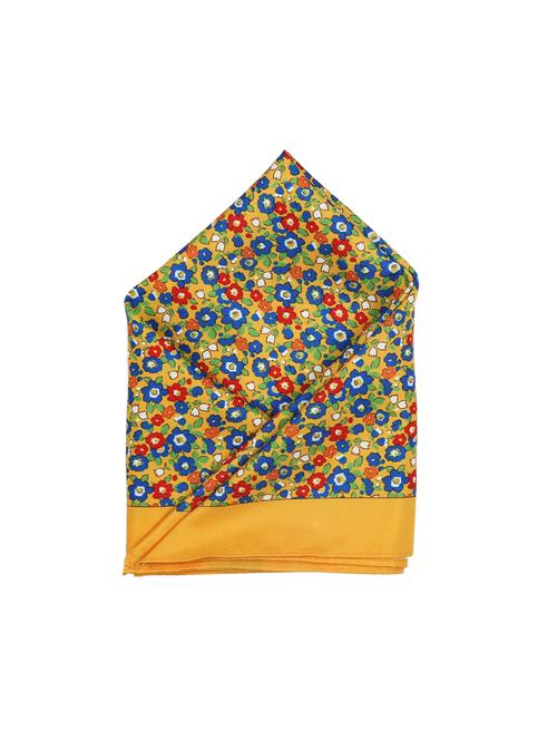 yellow polyester pocketsquare - 15025998 - Very Small Image - 1