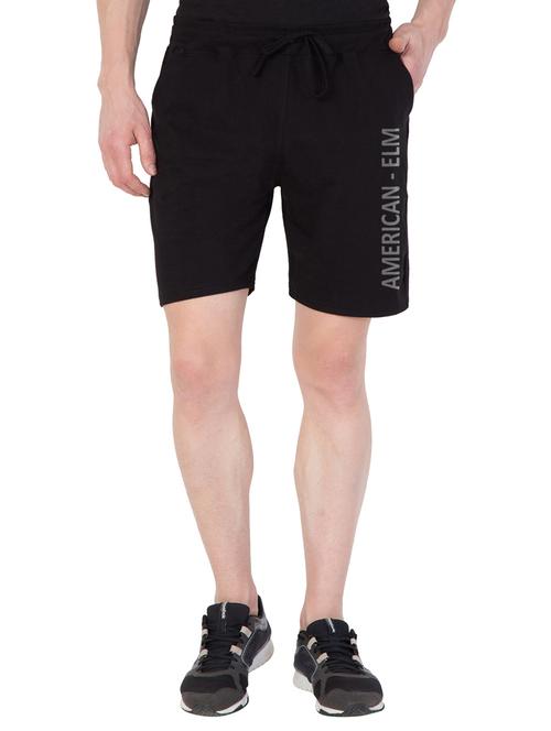 black cotton shorts - 15026203 - Very Small Image - 1