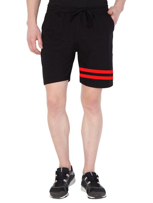 black cotton shorts - 15026235 - Very Small Image - 1