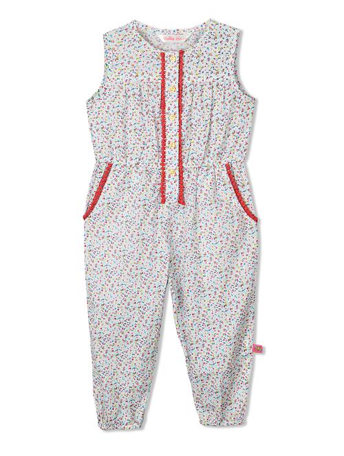 white cotton jumpsuit - 15026262 - Very Small Image - 1