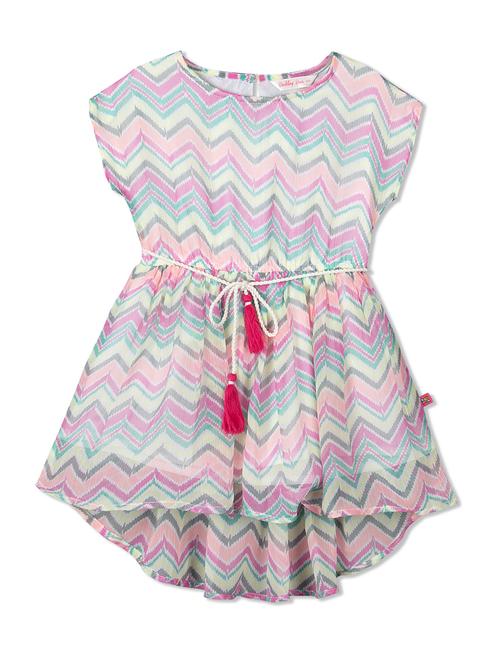 multi colored georgette frock - 15026458 - Very Small Image - 1
