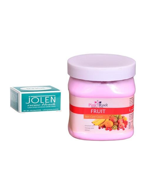 jolen creme bleach and pink root fruit skin cream 500ml - 15026499 - Very Small Image - 1