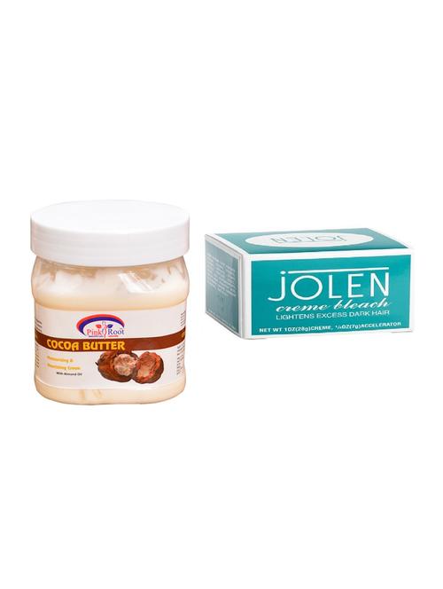 jolen creme bleach and pink root cocoa butter cream 500ml - 15026505 - Very Small Image - 1