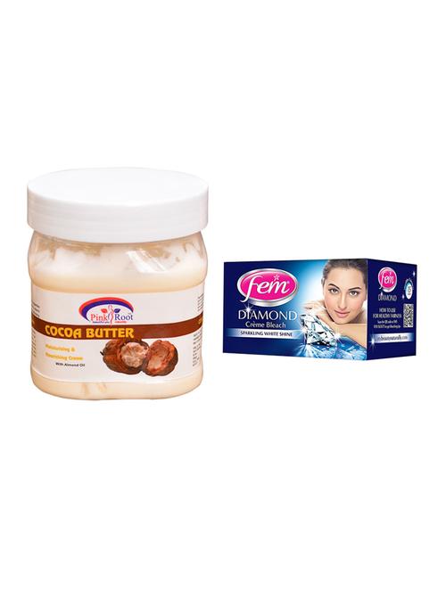 fem diamond bleach, pink root cocoa butter cream 500ml - 15026586 - Very Small Image - 1