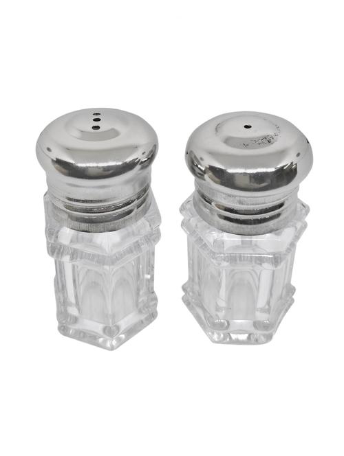 unbreakable polycarbonate crystal salt & pepper shaker - 15026770 - Very Small Image - 1