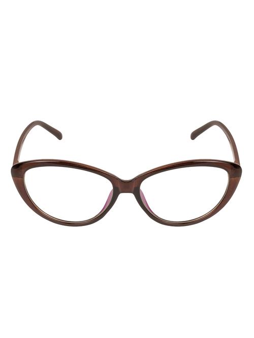 vespl brown full rim cat eye anti-reflective coating medium (size-52) frame - s-0053 - 15026934 - Very Small Image - 1