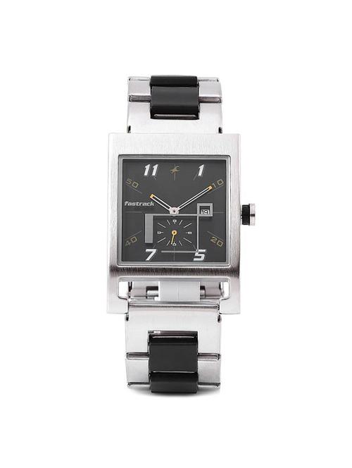 fastrack black dial party watch - for men - 15027847 - Very Small Image - 1