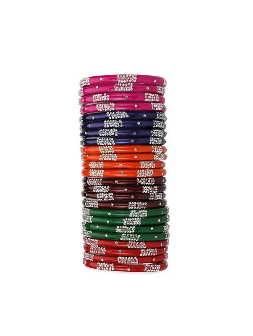 multi colored glass bangle - 15029115 - Very Small Image - 1