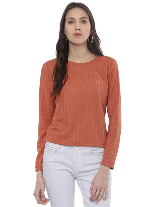 long sleeved knitted top - 15029743 - Very Small Image - 1