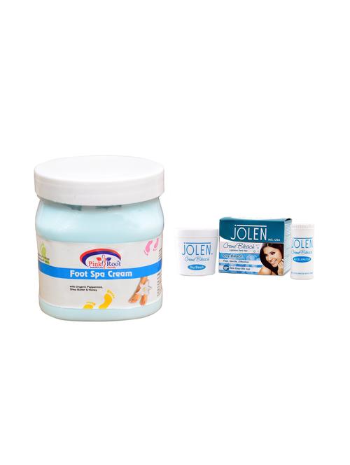 jolen oxy bleach crème 35g and pink root gold cream 500ml - 15030081 - Very Small Image - 1