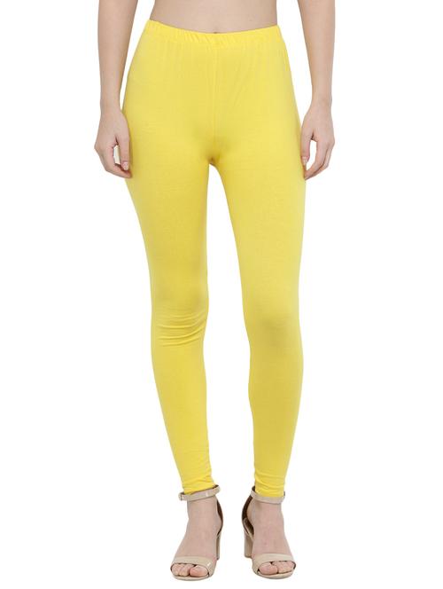 yellow solid leggings - 15039675 - Very Small Image - 1