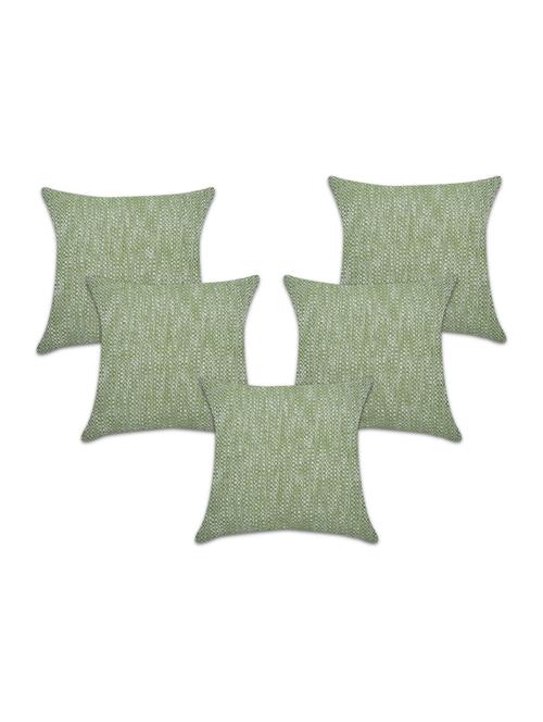 set of 5 cotton cushion covers - 15040400 - Very Small Image - 1