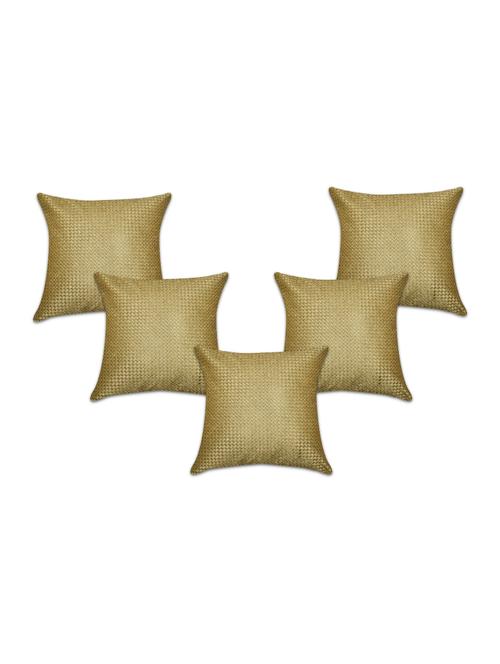 embroidered cushion cover ( 45 x 45 cm, pack of - 1 ) - 15040427 - Very Small Image - 1