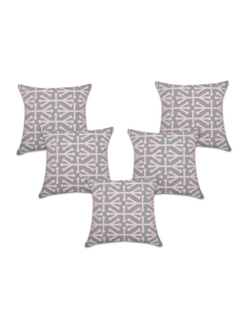 embroidered cushion cover ( 45 x 45 cm, pack of - 1 ) - 15040433 - Very Small Image - 1