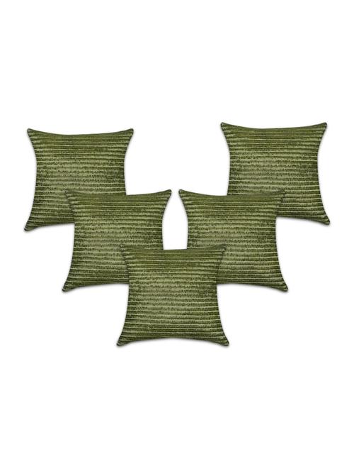embroidered design cushion cover ( 40 x 40 cm, pack of - 1 ) - 15040465 - Very Small Image - 1