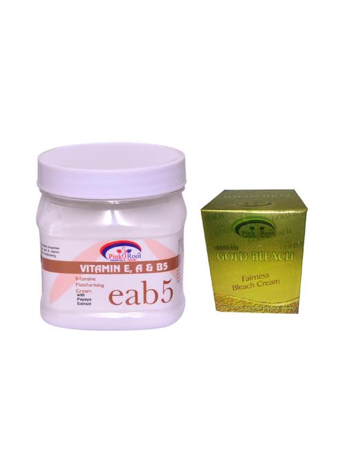 pink root gold bleach 50g and pink root vitamin eab5 cream 500ml - 15040505 - Very Small Image - 1