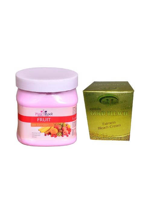 pink root gold bleach 50g and pink root fruit cream 500ml - 15040507 - Very Small Image - 1